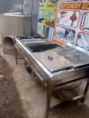 Commercial-Grade Stainless Steel Multi-Function Kitchen Unit Features