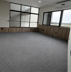 NA02 Grey 50cmx50cm Carpet Floor Tiles+ PVC Backing
