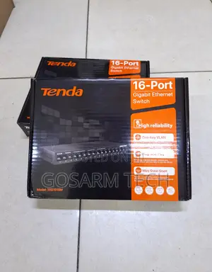 Tenda 16-Port Gigabit LAN Network Switch – 1000Mbps