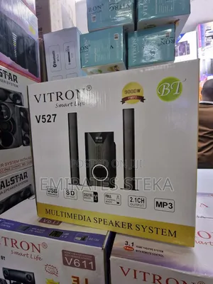Vitron V527 Soundbar BASS Sub Woofer System-Fm-USB,Bluetooth-9000w