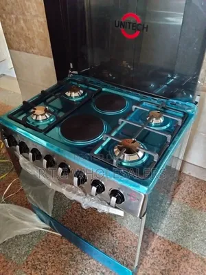 60*90 Unitech 4+2 Freestanding Gas Cooker