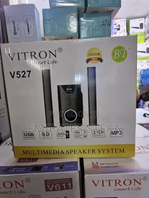 Vitron V527 Tallboy Sub Woofer Home Theatre 2.1 Ch PMPO FM,SD CARD