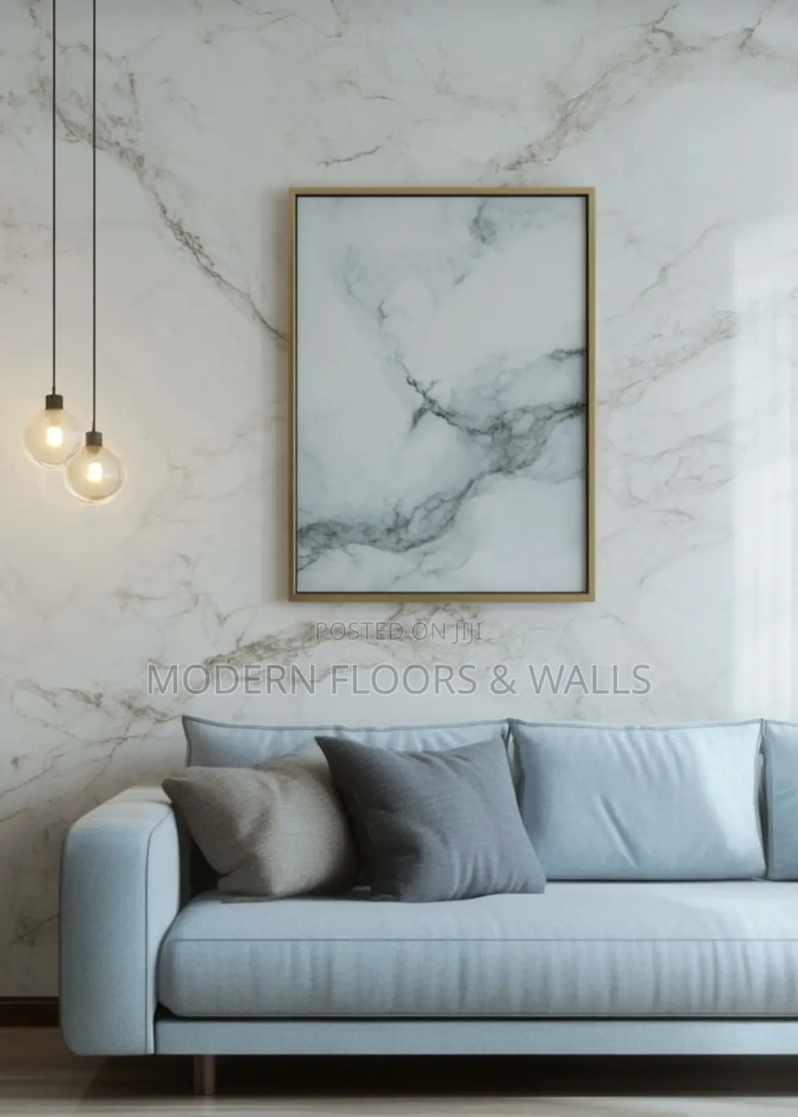 White Marble SPC Wall Panel