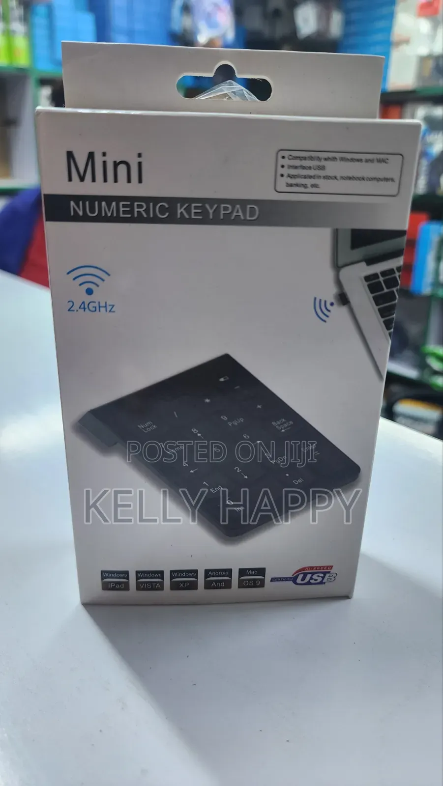 Mini Numeric Keyboard USB Wired Available