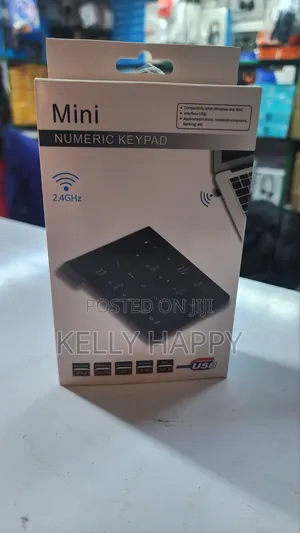 Mini Numeric Keyboard Wireless Available