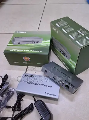 200M HDMI KVM Extender With Transmitter TX) and Receiver (RX) With USB