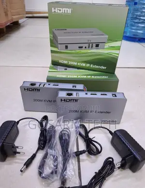 200M HDMI KVM Extender With USB Keyboard and Mouse Control