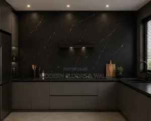 Black Marble SPC Wall Panel