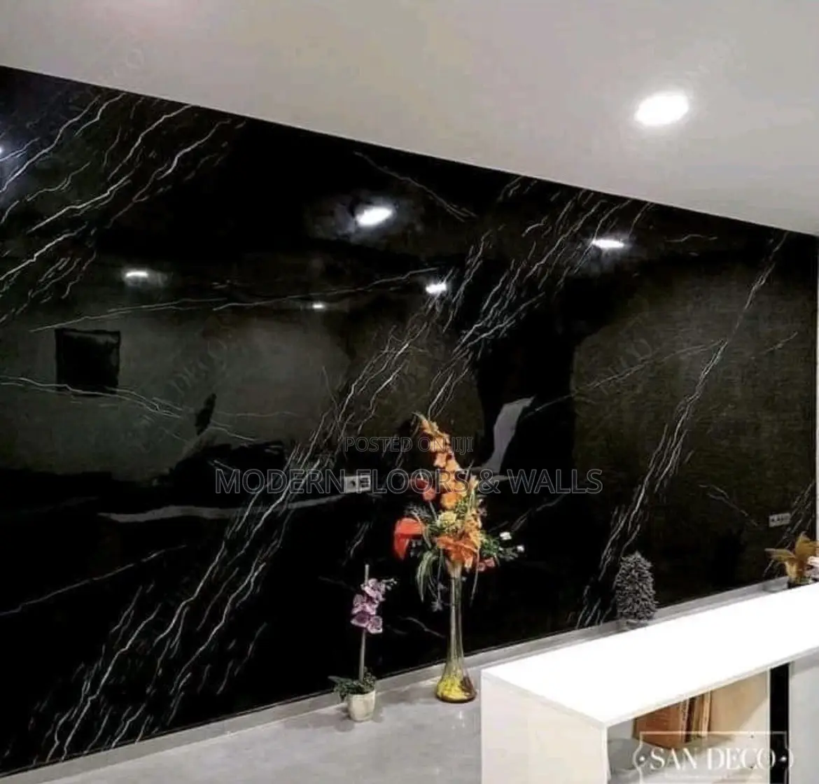 Black Marble SPC Wall Panel