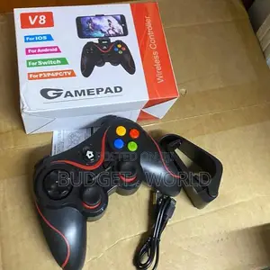 V8 Pro-Style Smart Bluetooth Game Controller for Android, iOS PC