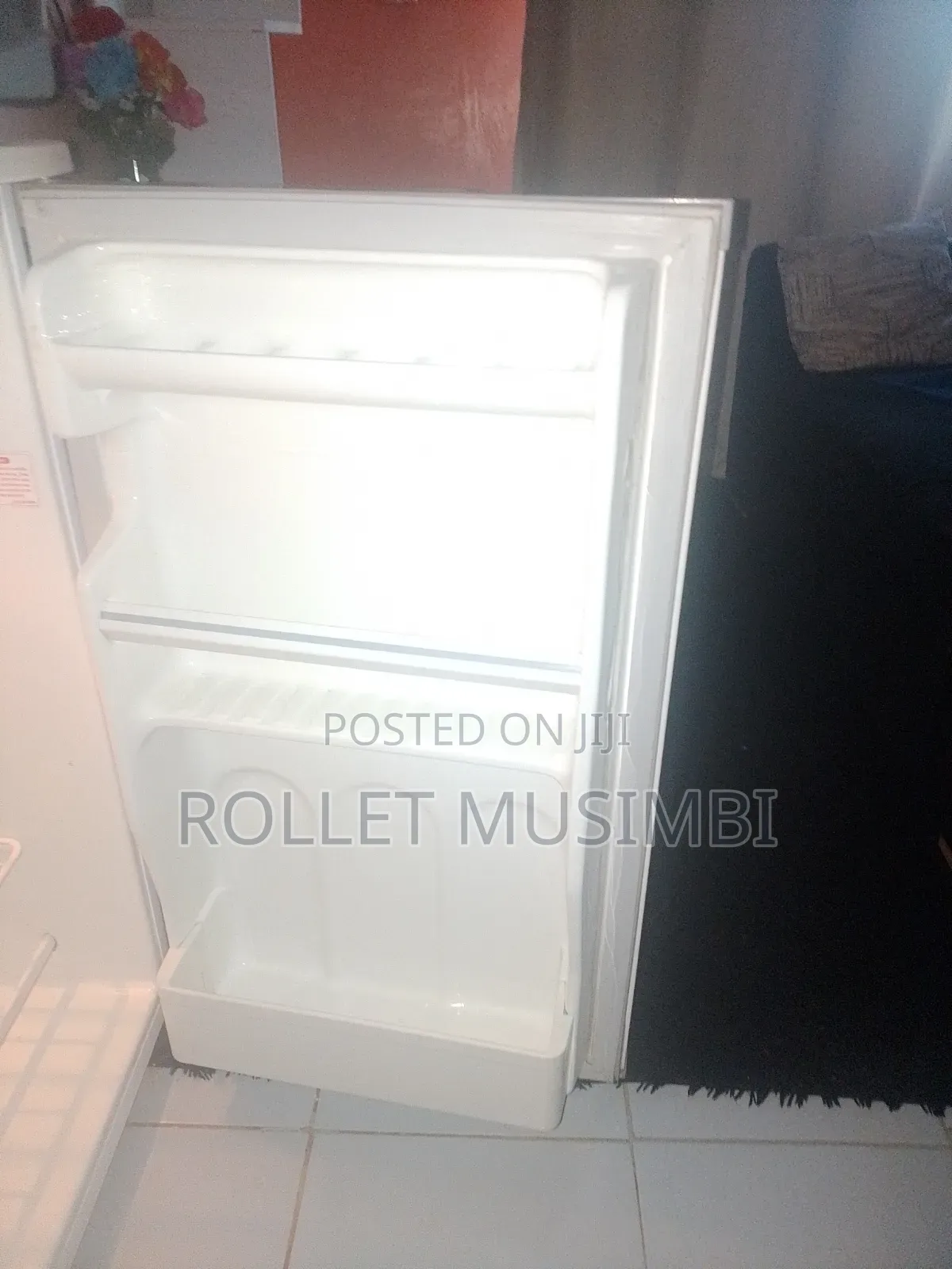 White LG Fridge