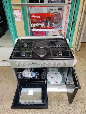 Ramtons 90×60cm Standing Cooker – 4 Gas + 2 Electric | RC/396
