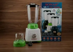 Sonar 2-in-1 Kitchen Blender With Grinding Cup