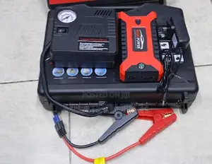 12V Car Jump Starter Battery Booster With LED Light