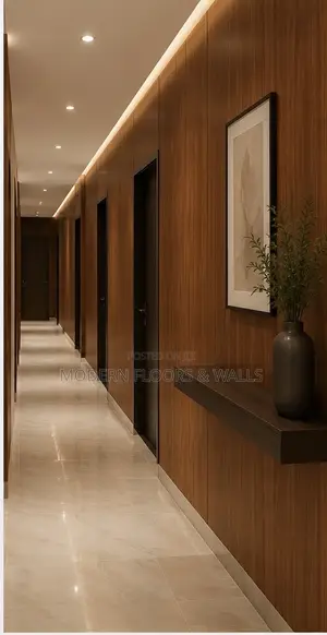 Warm Wood SPC Wall Panel