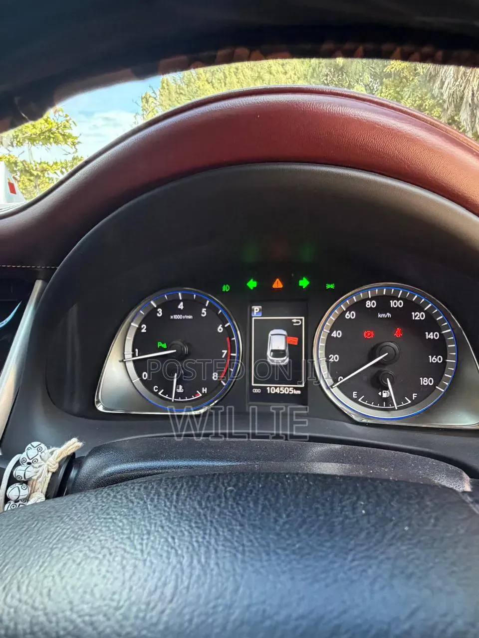 Toyota Harrier 2017 Blue