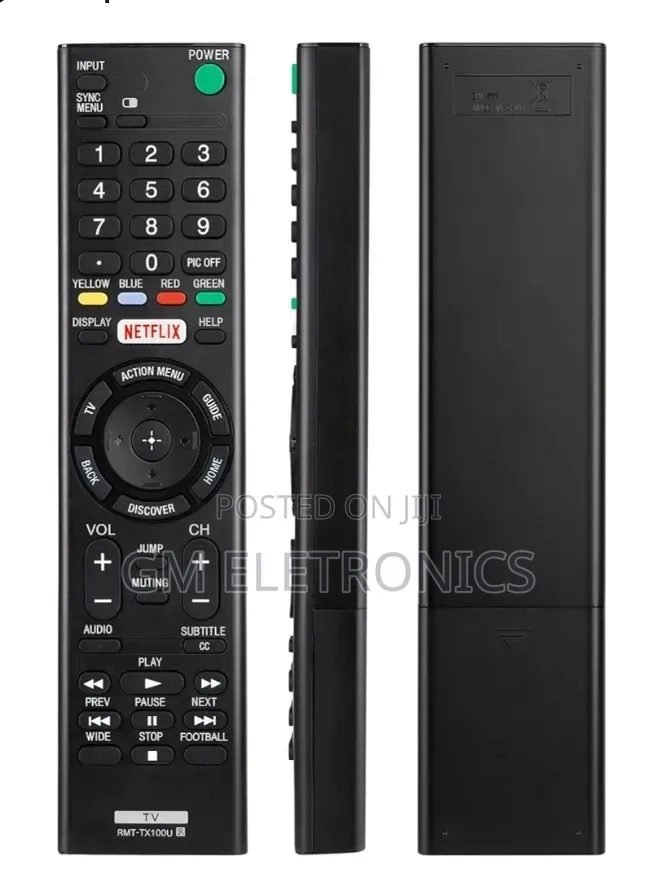 Universal Replacement Remote for Sony TVs Bravia Smart LCD LED TV