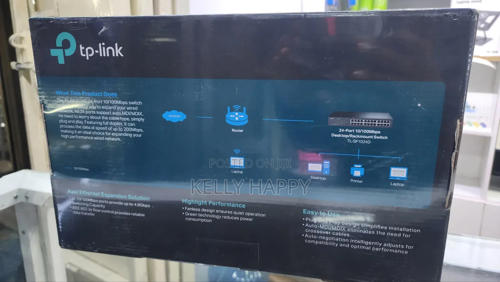 Tp Link 24 Port 10/100mbps Desktop Rankmount Switch