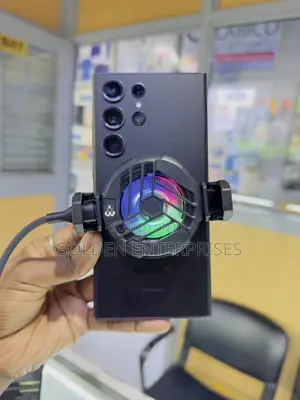 RGB Mobile Phone Cooler Fan, Fast Cooling Gaming for Android iPhone