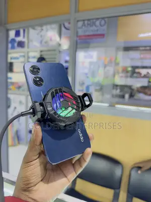 RGB LED Phone Cooler – High-Speed Cooling for Gaming Streaming