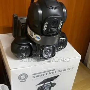 Solar 4G Triple Lens Security Camera With 360° Full HD Surveillance