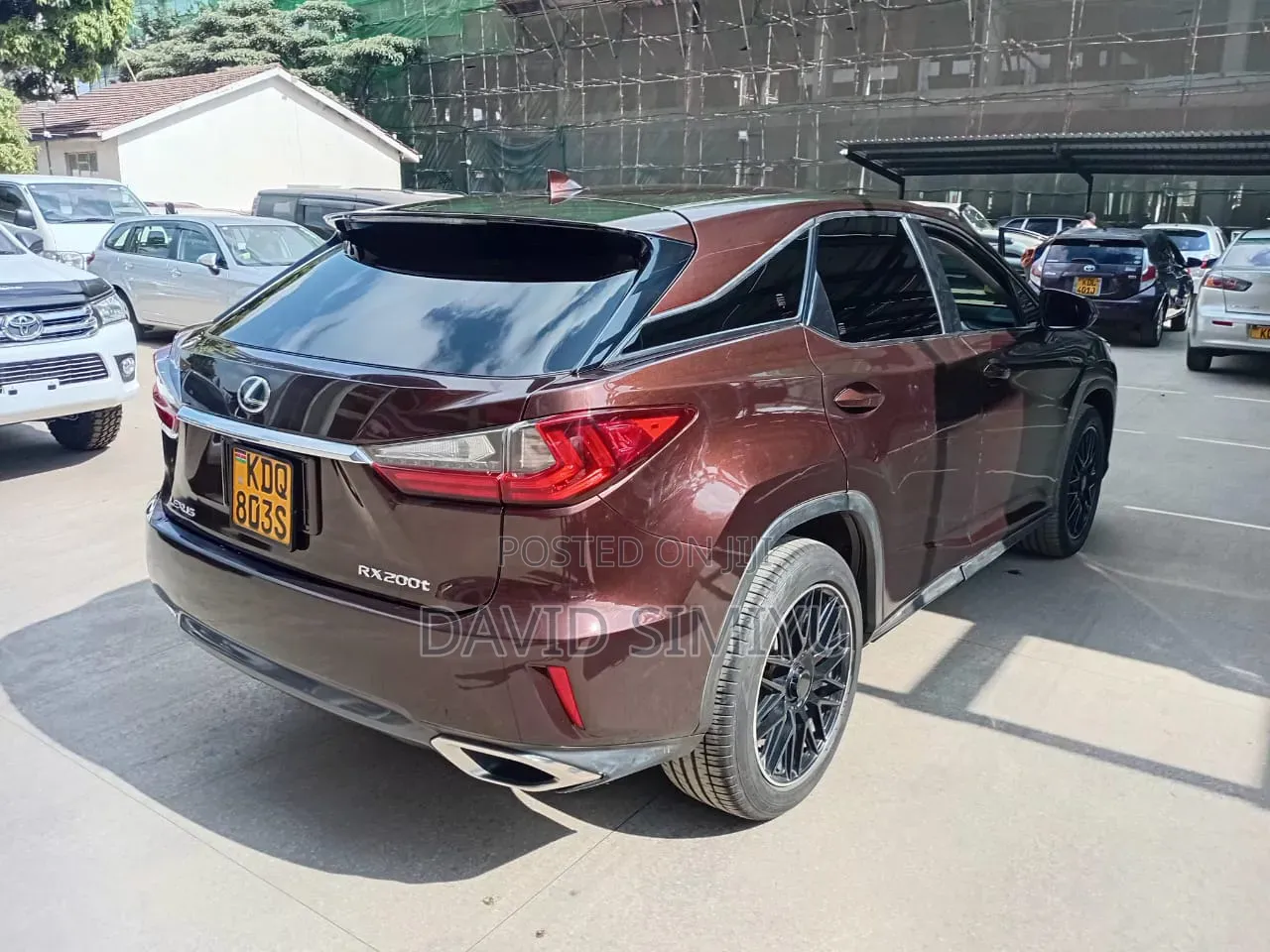 Lexus RX 2017 Red