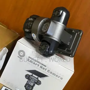 4G Solar Triple Lens CCTV Camera – 360° Full HD Outdoor Security
