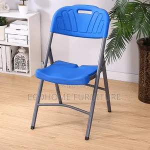 Foldable Chairs: Plastic With Metallic Frame