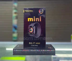 Hainoteko SQ-17 Mini Smartwatch With 3 Straps
