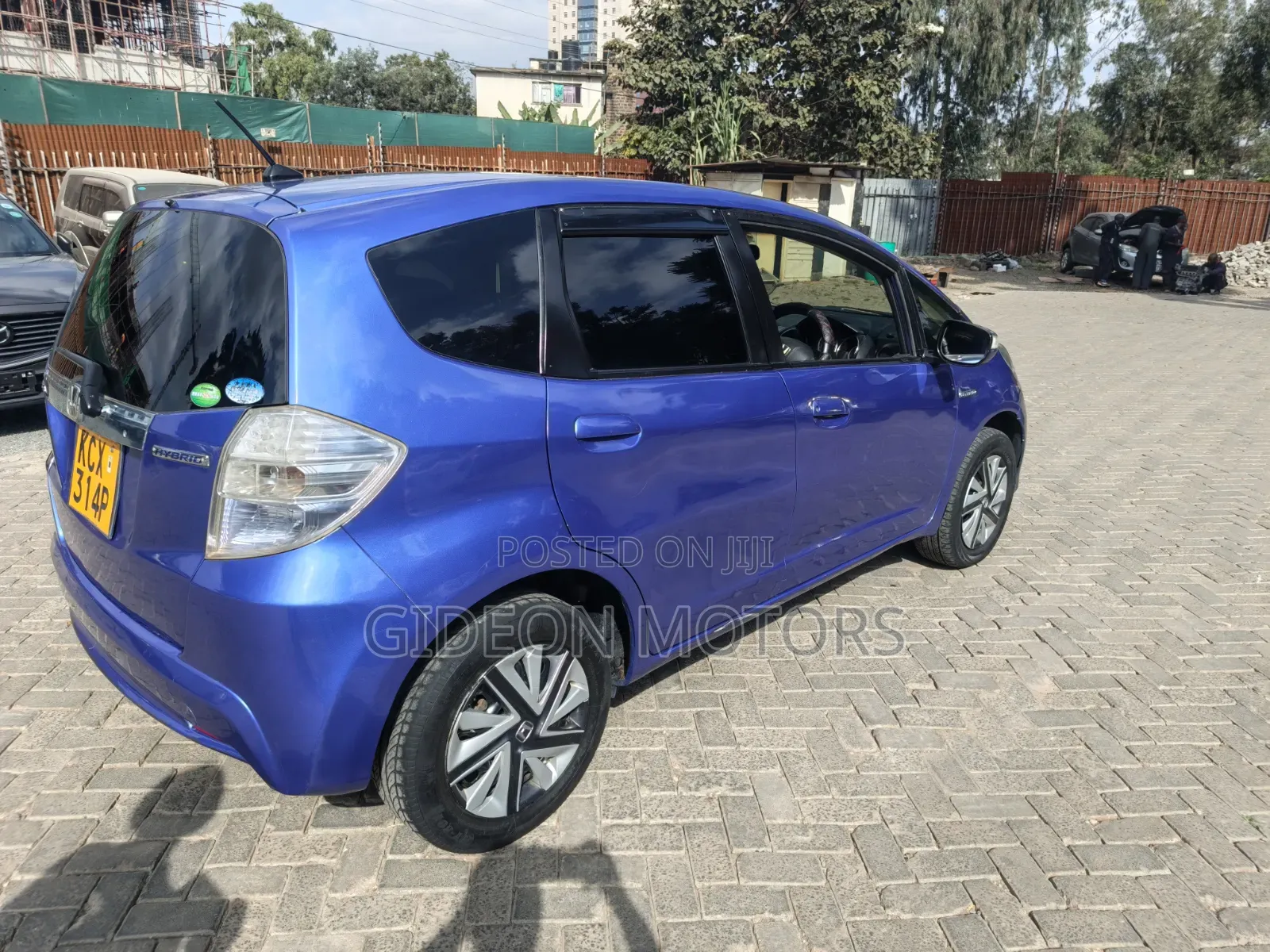 Honda Fit 2012 Blue