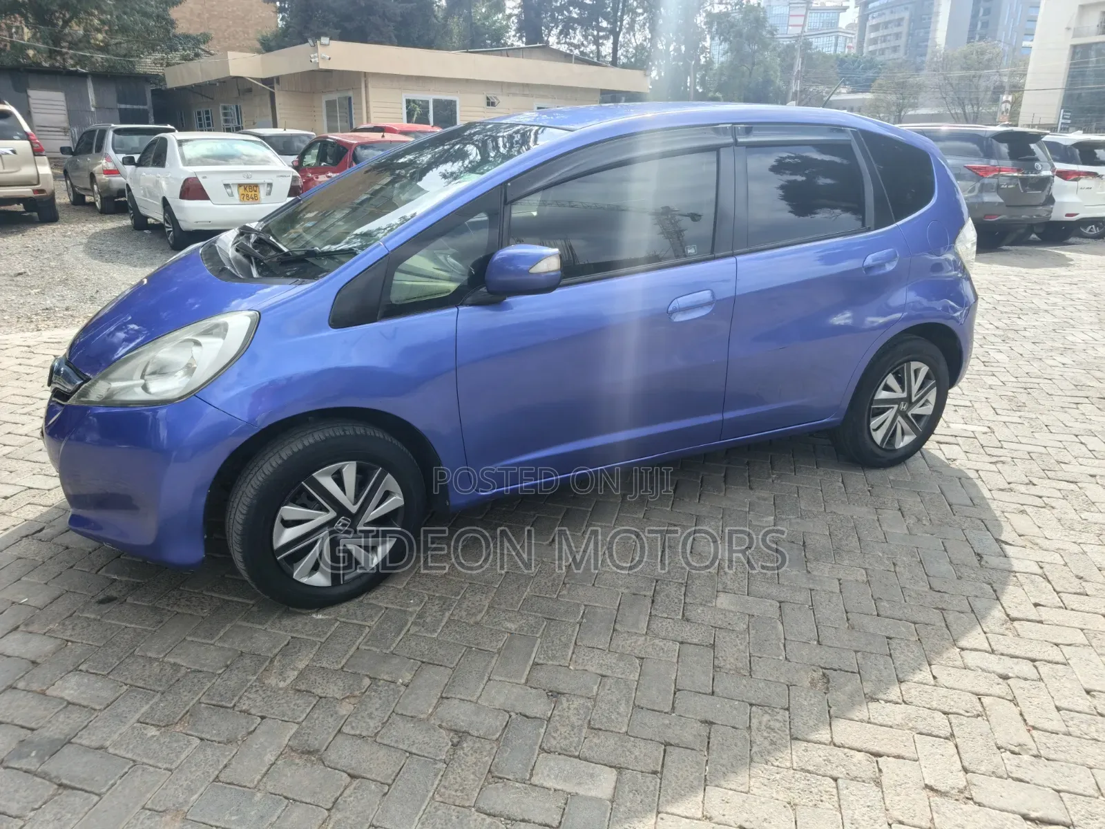 Honda Fit 2012 Blue