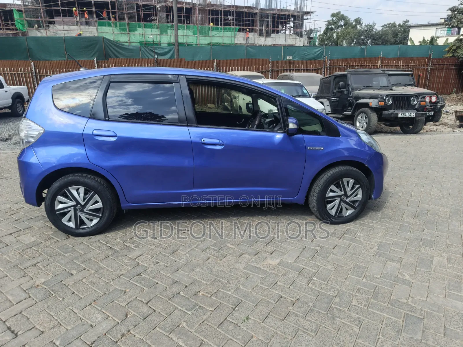 Honda Fit 2012 Blue