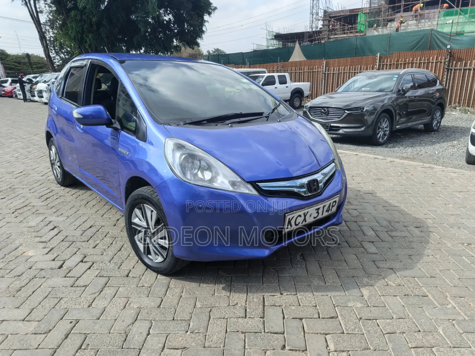 Honda Fit 2012 Blue