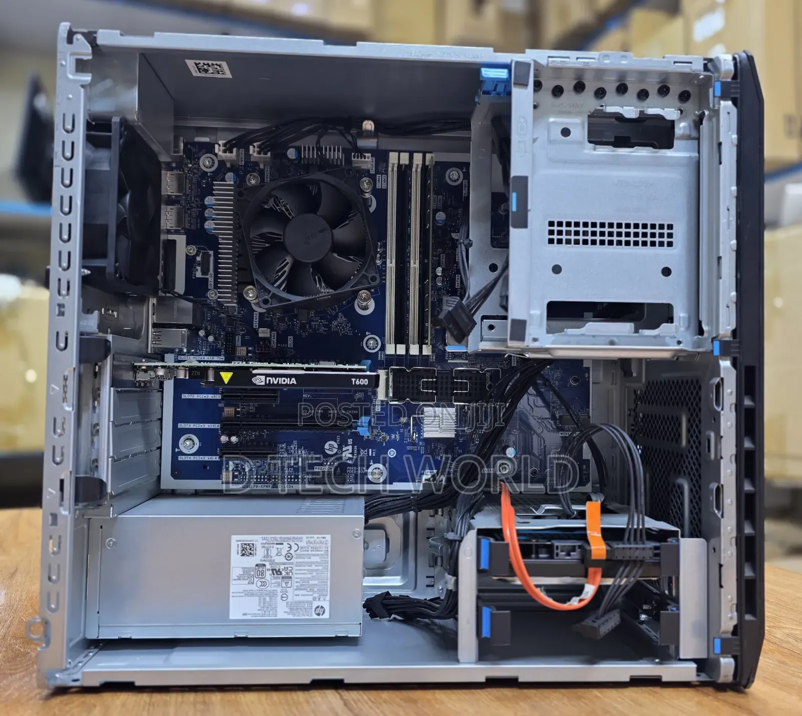 Desktop Computer HP Z2 G4 Tower 16GB Intel Xeon HDD+SSD 128GB