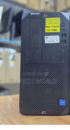Desktop Computer HP Z2 G4 Tower 16GB Intel Xeon HDD+SSD 128GB