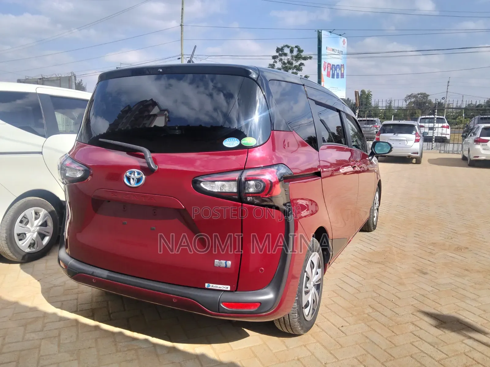 Toyota Sienta 2019 Maroon