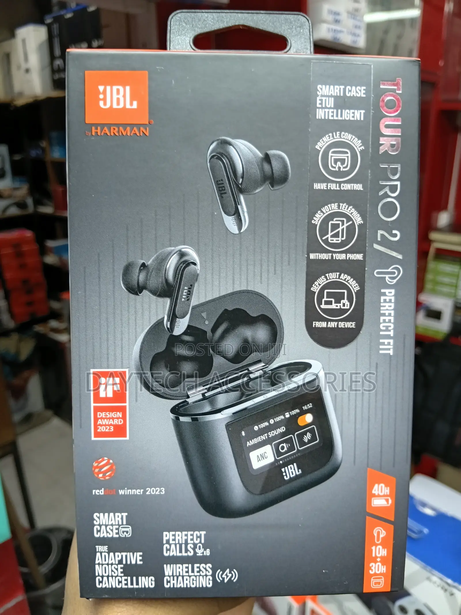 JBL Tour Pro 2 True Wireless Earbuds