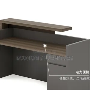 Reception Desk; 1.6 Meters With Drawers