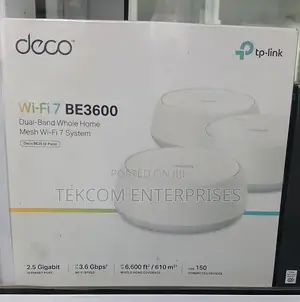 TP-Link Deco BE25 BE3600 Whole Home Mesh WiFi 7 System (3 Pack )