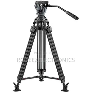 Ulanzi T048 VideoFast Heavy-Duty Tripod With Fluid Head (Aluminum)
