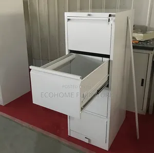 Filling Cabinet; With Security Bar
