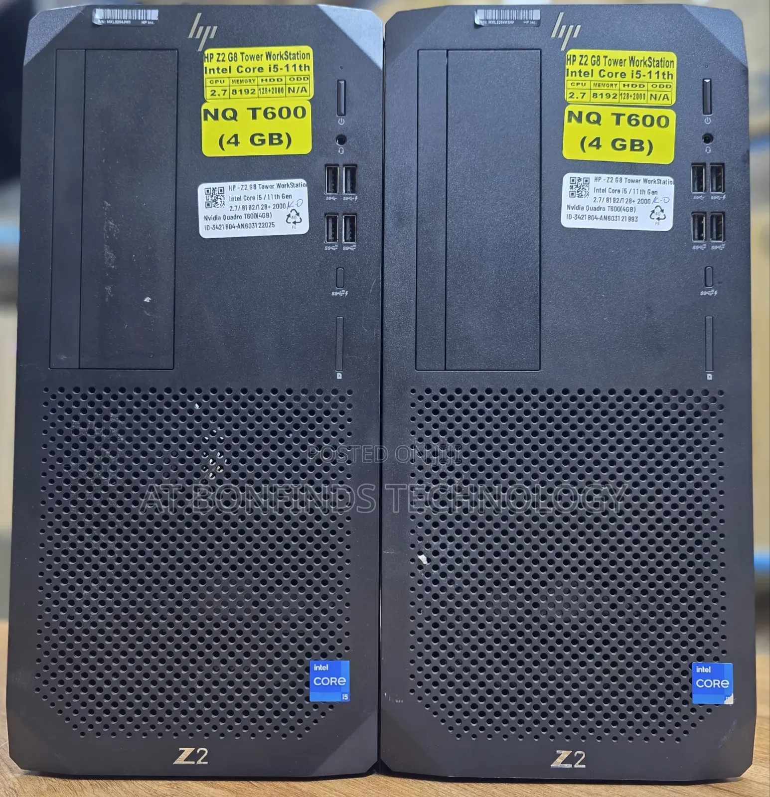 Desktop Computer HP Z2 16GB Intel Core i5 HDD+SSD 128GB