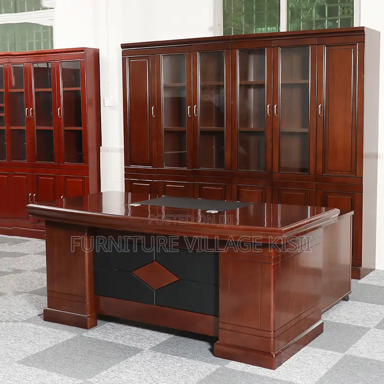Office Desk: 1600mm L-Shaped Office Desk