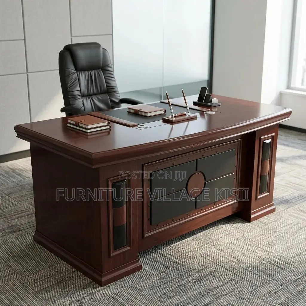 Office Desk: 1600mm L-Shaped Office Desk