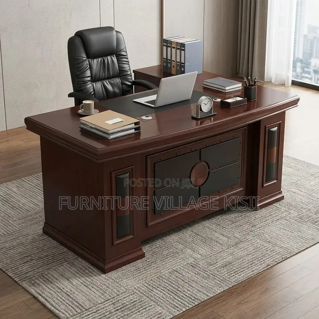 Office Desk: 1600mm L-Shaped Office Desk