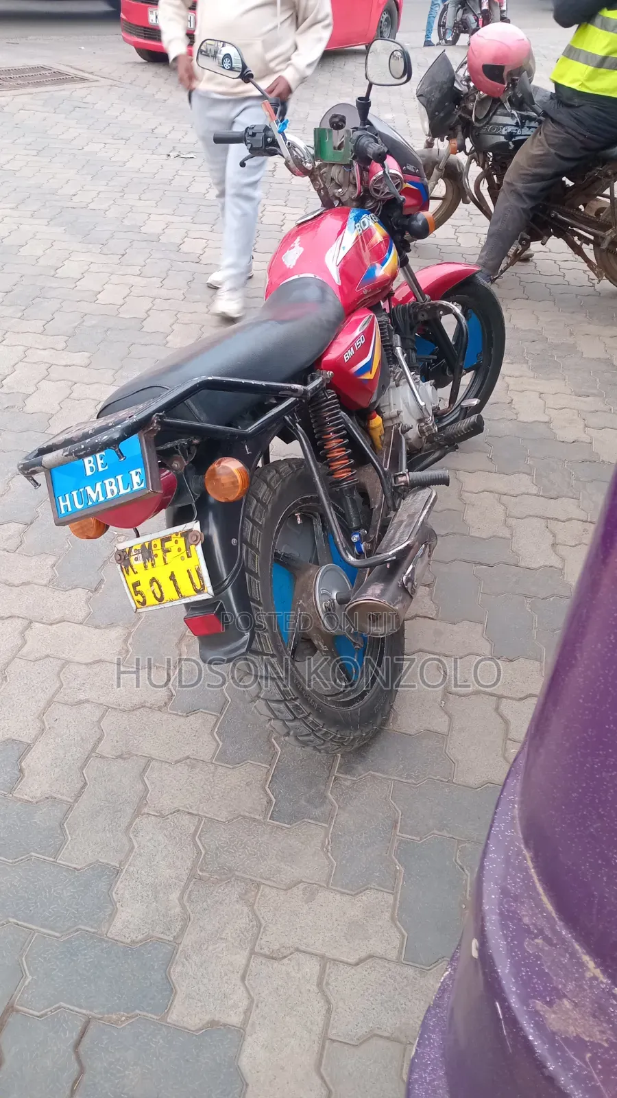 Bajaj Boxer 2021 Red
