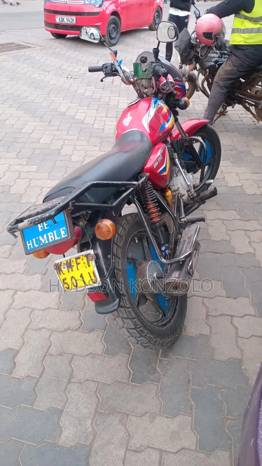 Bajaj Boxer 2021 Red