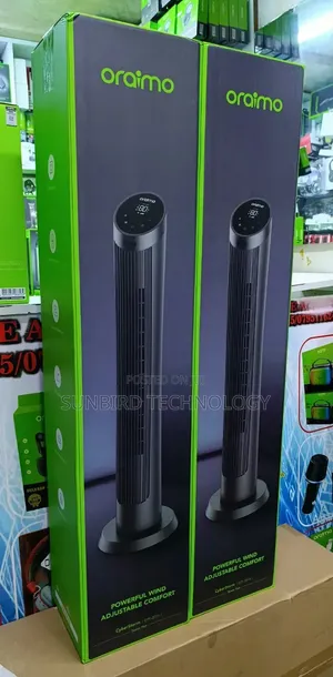 Oraimo Cyberstorm Otf-201a Powerful Wind Adjustable Comfort Fan.