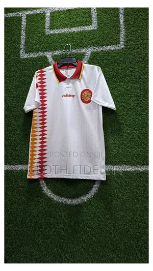 Spain Away 1994 Retro Jersey.