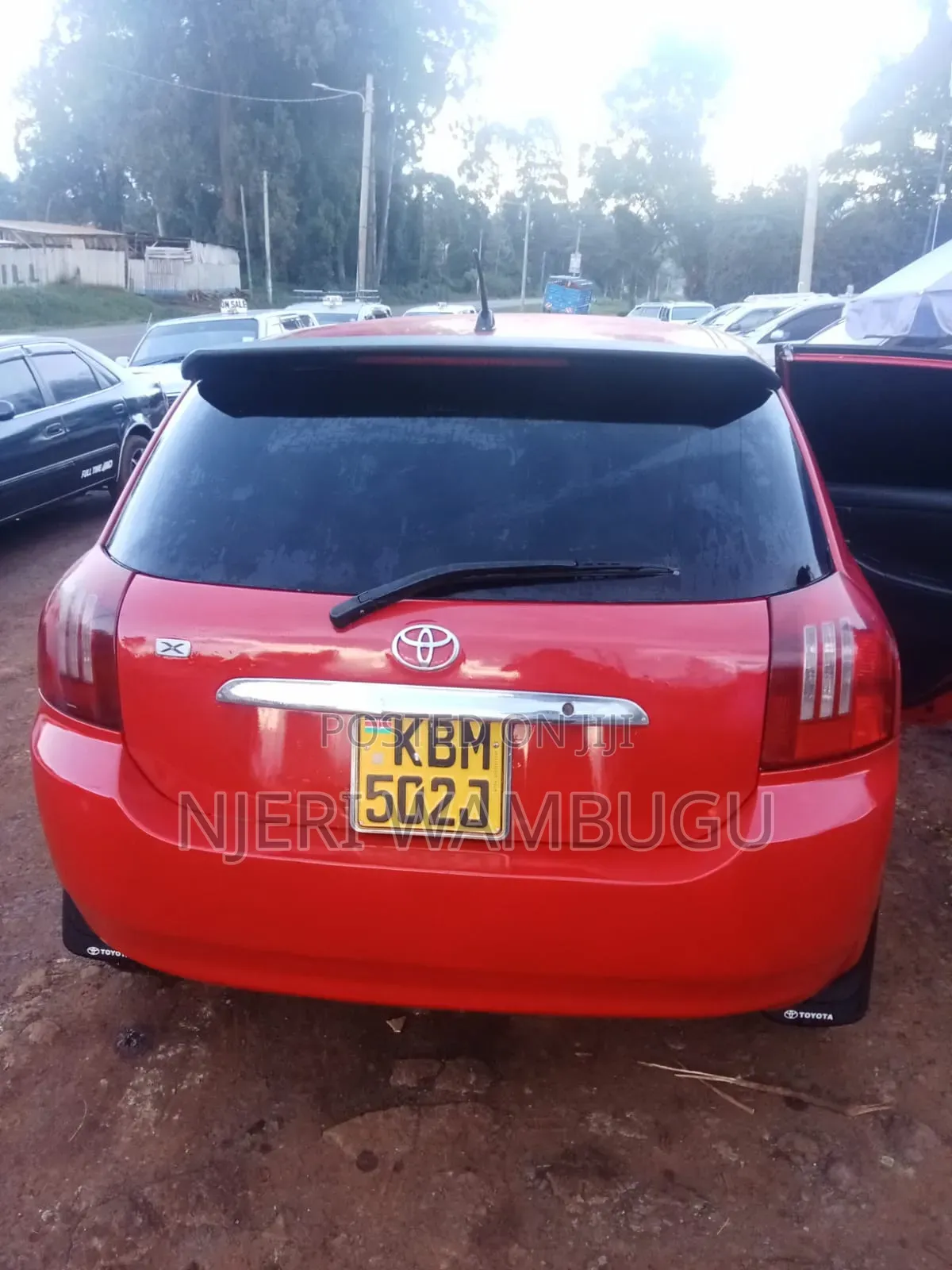 Toyota Corolla RunX 2005 Red